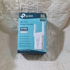 TP-Link AX3000 WiFi 6 Range Extender Internet Booster(RE715X)
